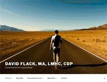 Tablet Screenshot of davidflack.com